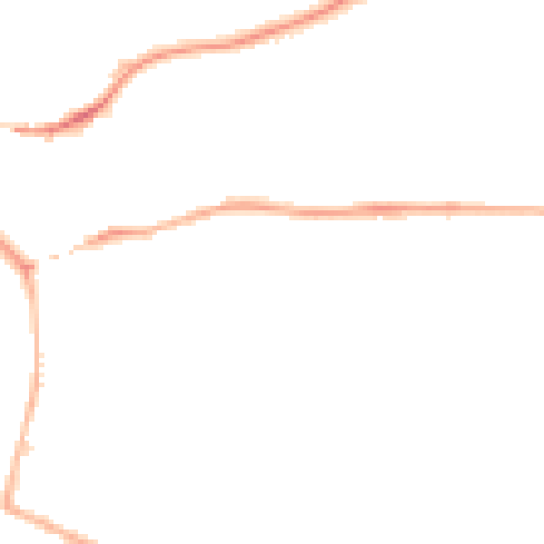 Night-time road noise heatmap for WR5 1LU