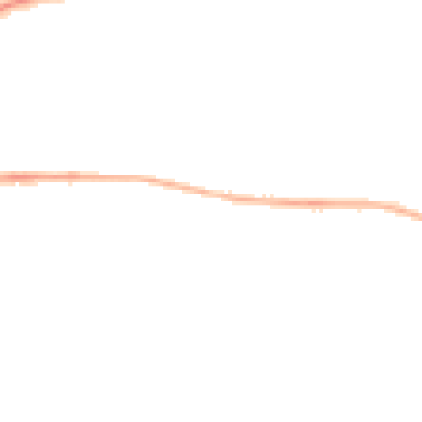 Night-time road noise heatmap for WR5 1NG