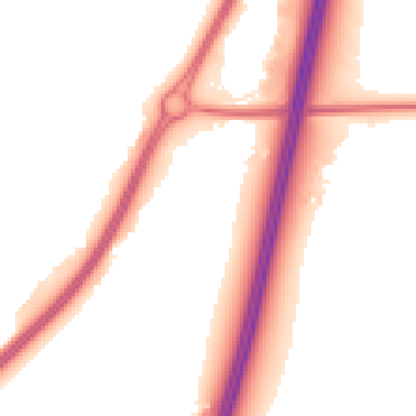 Night-time road noise heatmap for WR5 1SZ