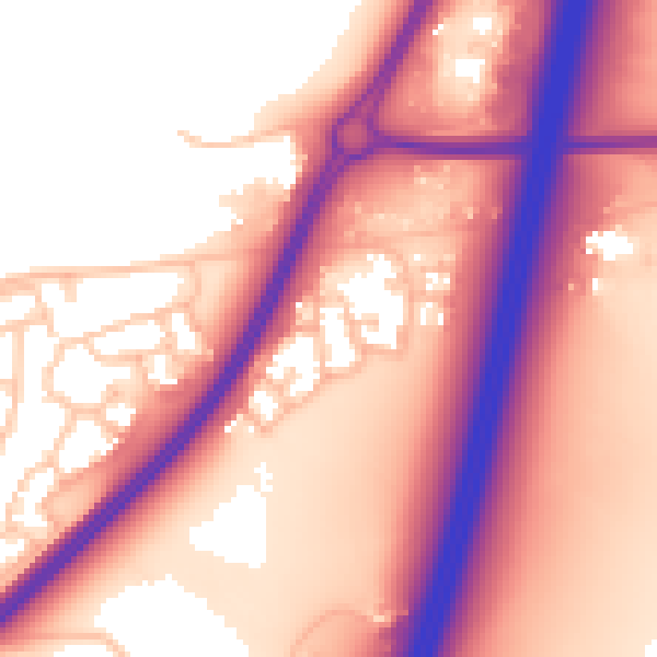 Daytime road noise heatmap for WR5 1TB