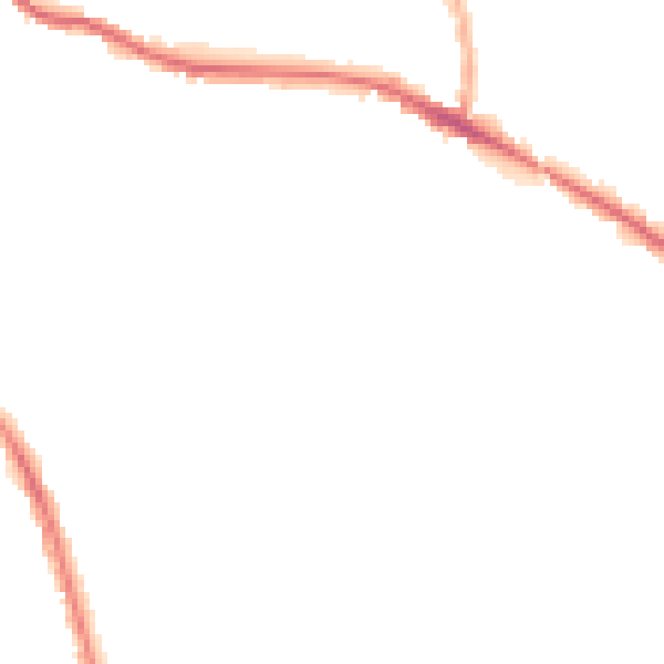 Night-time road noise heatmap for WR5 2BS
