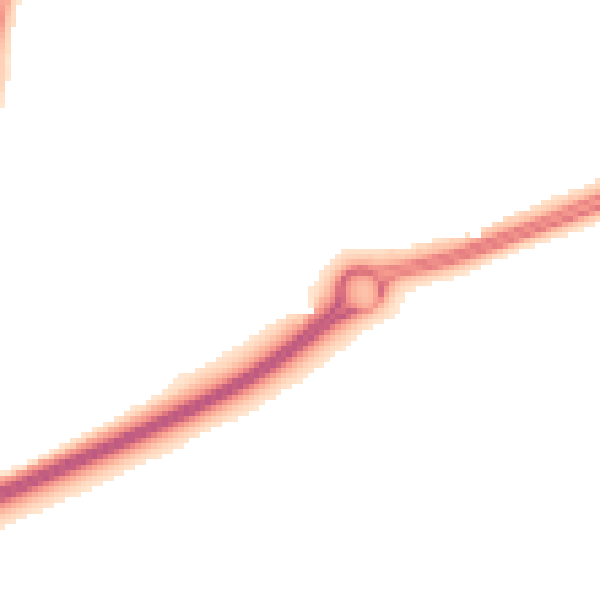 Night-time road noise heatmap for WR5 2PG