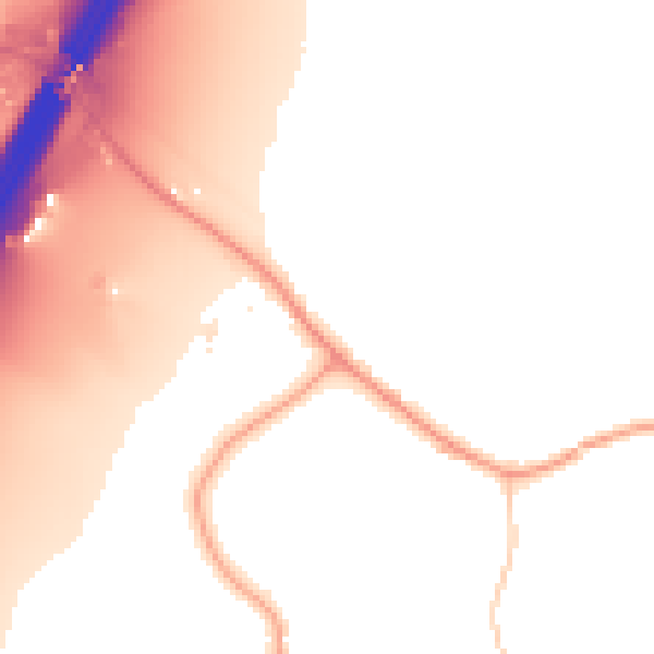 Daytime road noise heatmap for WR5 2PS