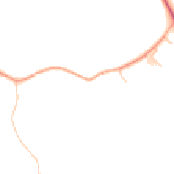 Daytime road noise heatmap for WR5 2PT