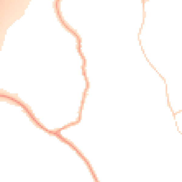 Daytime road noise heatmap for WR5 2PY