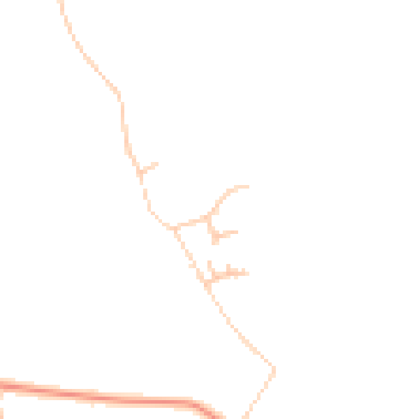 Daytime road noise heatmap for WR5 2QF