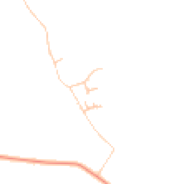 Daytime road noise heatmap for WR5 2QH
