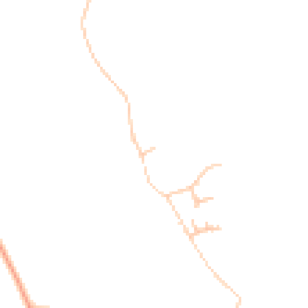 Daytime road noise heatmap for WR5 2QL