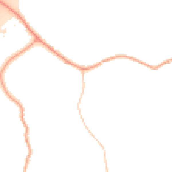 Daytime road noise heatmap for WR5 2QN