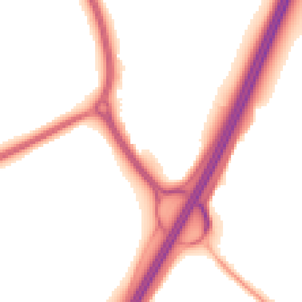 Night-time road noise heatmap for WR5 2RL