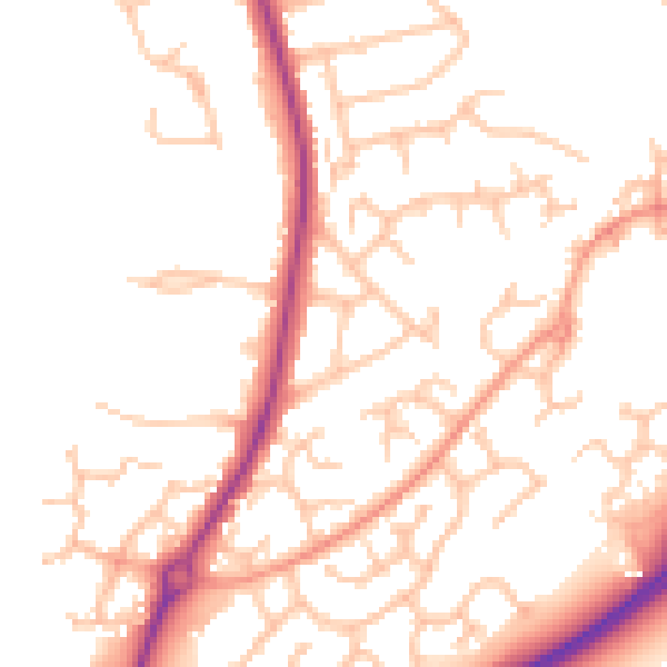 Daytime road noise heatmap for WR5 3AZ