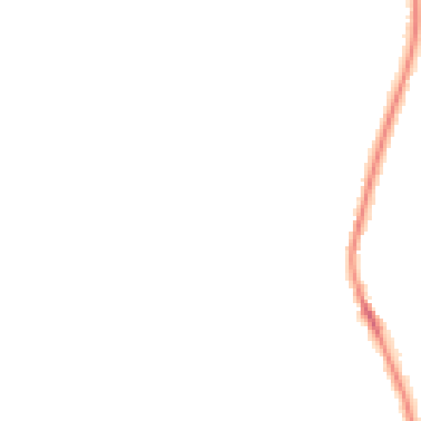 Night-time road noise heatmap for WR5 3JL
