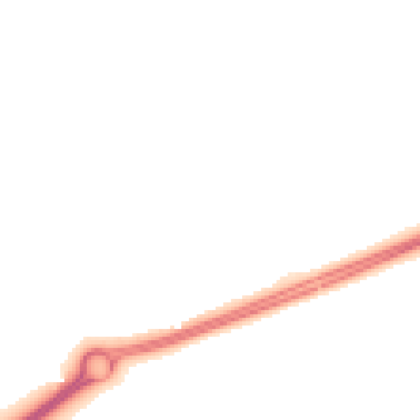 Night-time road noise heatmap for WR5 3PL