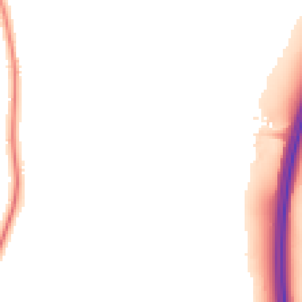 Night-time road noise heatmap for WR5 3PZ