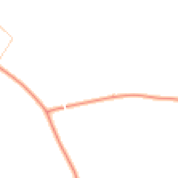 Daytime road noise heatmap for WR5 3QL