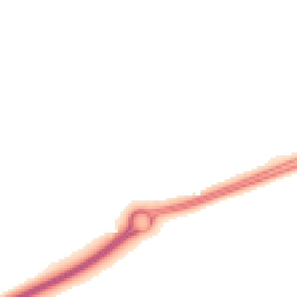 Night-time road noise heatmap for WR5 3RL