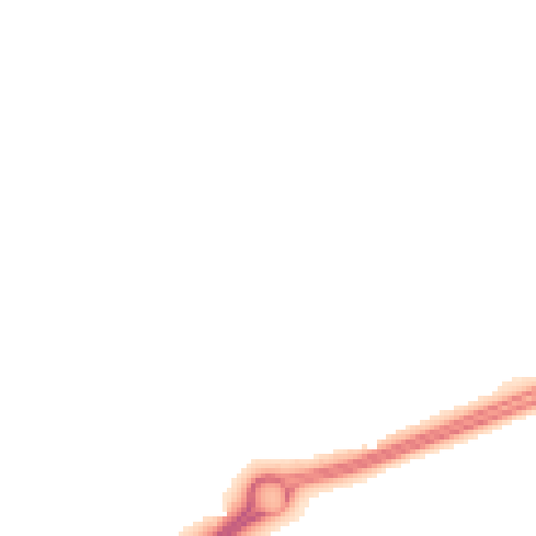 Night-time road noise heatmap for WR5 3TF