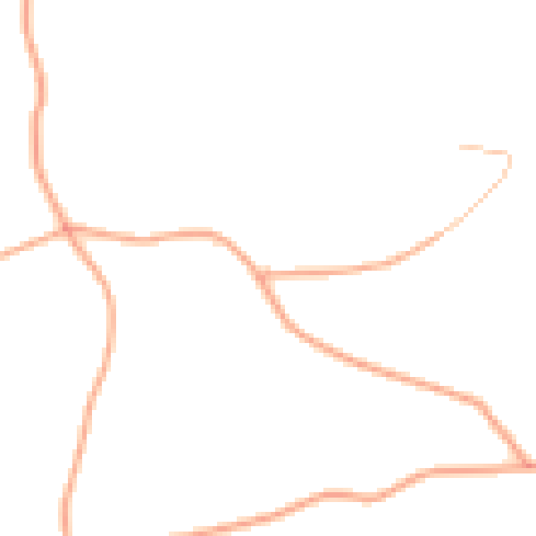 Daytime road noise heatmap for WR6 5AQ