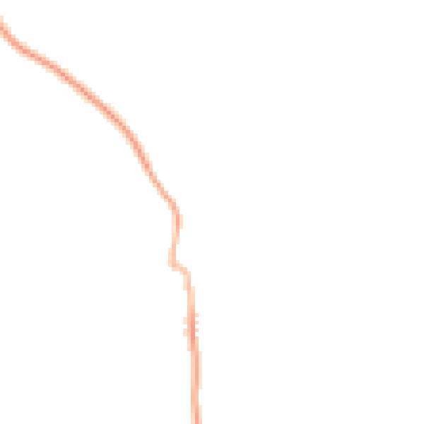 Night-time road noise heatmap for WR6 5AZ