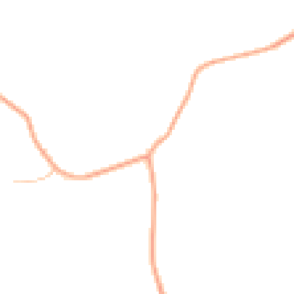 Daytime road noise heatmap for WR6 5BE