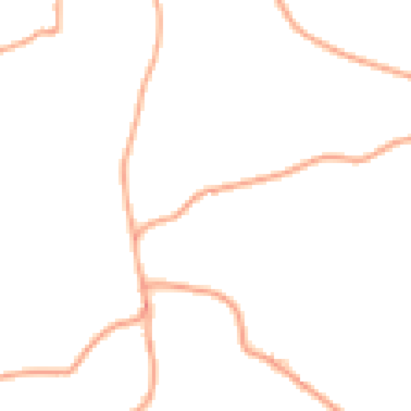 Daytime road noise heatmap for WR6 5BG