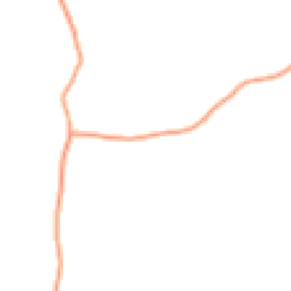 Daytime road noise heatmap for WR6 5BH