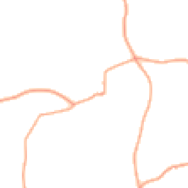 Daytime road noise heatmap for WR6 5BJ