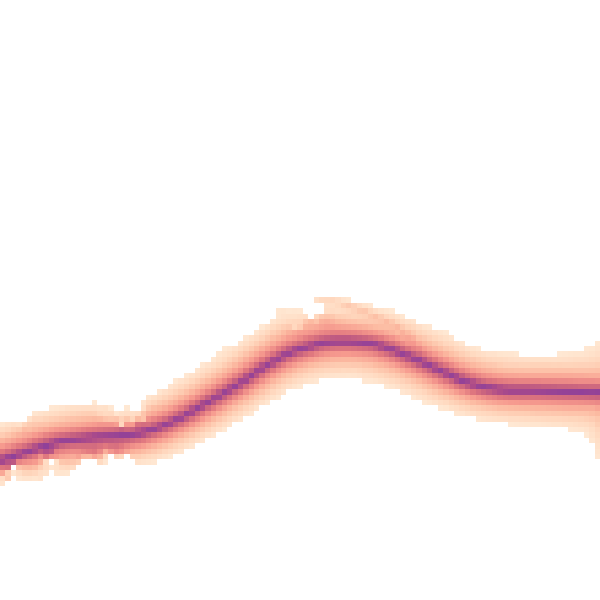 Daytime road noise heatmap for WR6 5BX