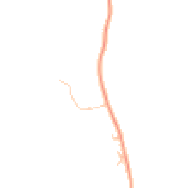 Daytime road noise heatmap for WR6 5DE