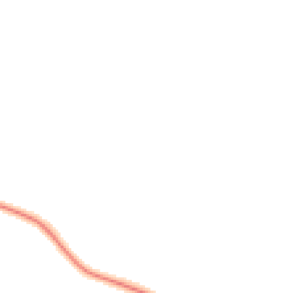 Night-time road noise heatmap for WR6 5LT