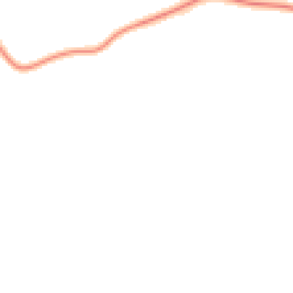 Night-time road noise heatmap for WR6 5LZ