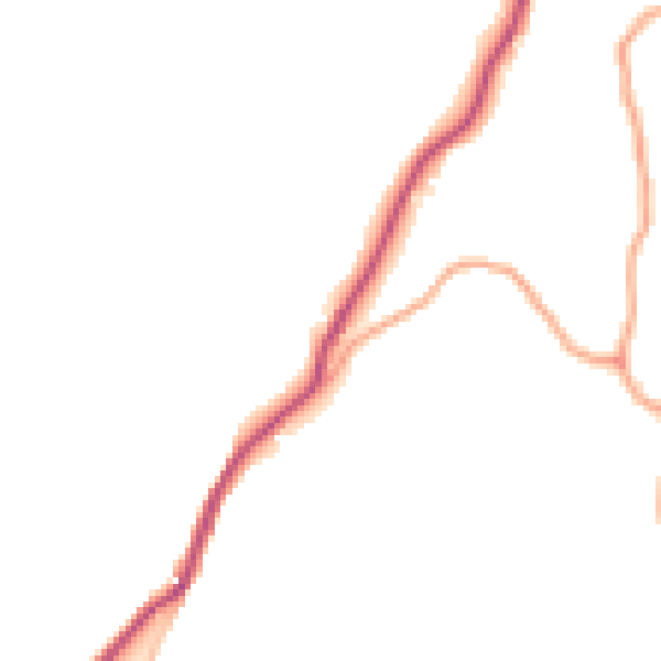 Daytime road noise heatmap for WR6 5PT
