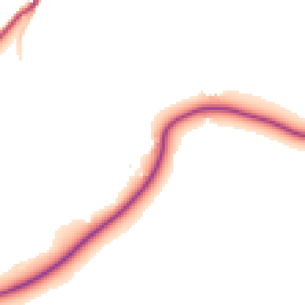 Daytime road noise heatmap for WR6 5PX