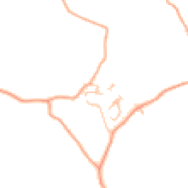 Daytime road noise heatmap for WR6 5SA