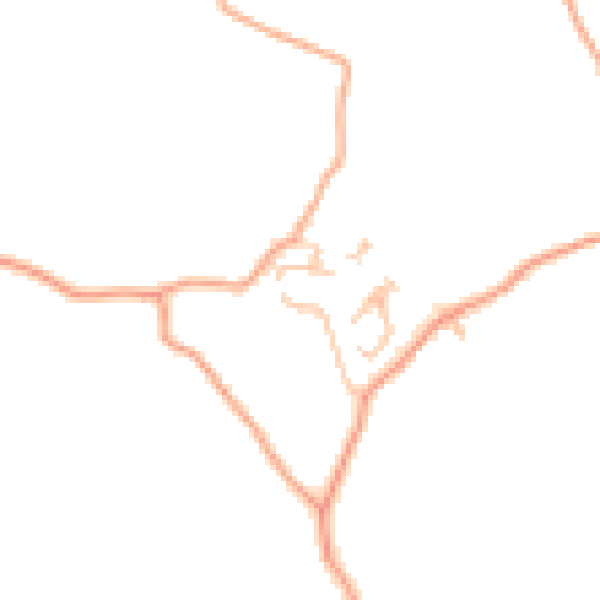 Daytime road noise heatmap for WR6 5SL