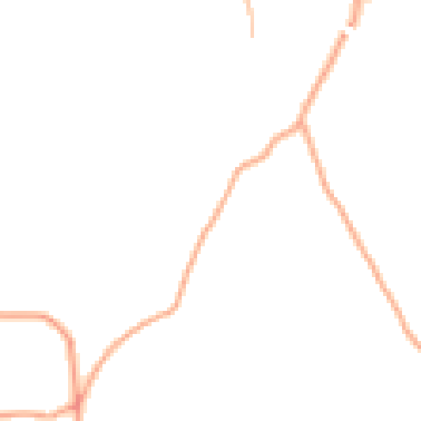 Daytime road noise heatmap for WR6 5TG