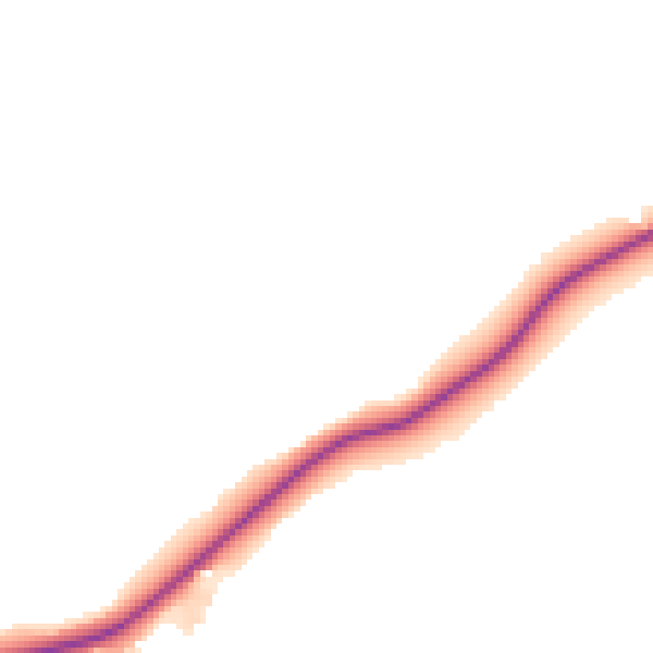 Daytime road noise heatmap for WR6 5UG
