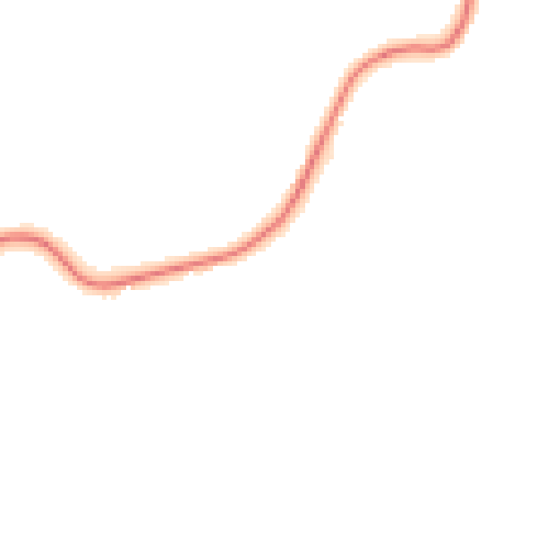 Night-time road noise heatmap for WR6 5UJ