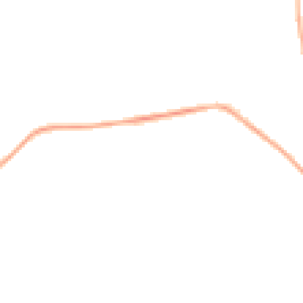 Night-time road noise heatmap for WR6 6AW