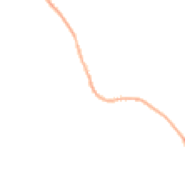 Night-time road noise heatmap for WR6 6DH