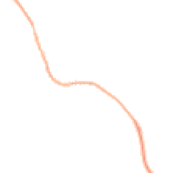 Night-time road noise heatmap for WR6 6DJ