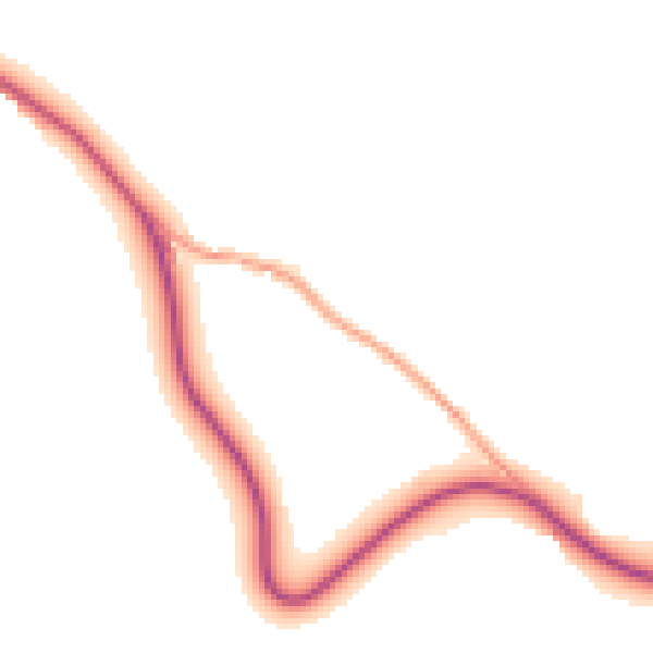 Daytime road noise heatmap for WR6 6DR