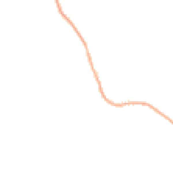 Night-time road noise heatmap for WR6 6EB