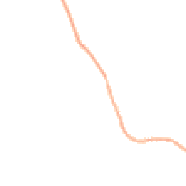 Night-time road noise heatmap for WR6 6EJ