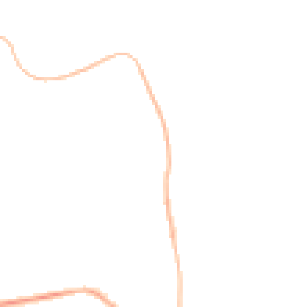 Night-time road noise heatmap for WR6 6FB