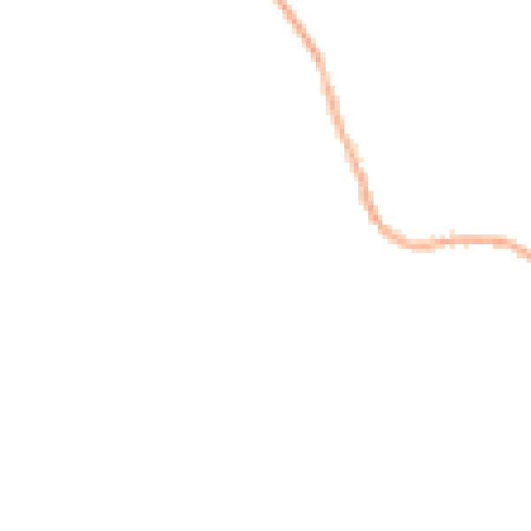 Night-time road noise heatmap for WR6 6LU