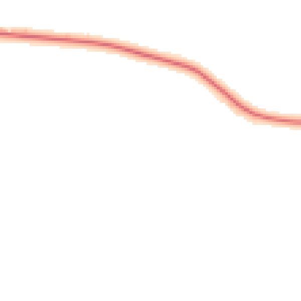 Night-time road noise heatmap for WR6 6LY