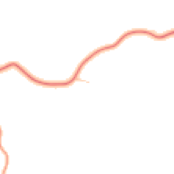 Daytime road noise heatmap for WR6 6SA