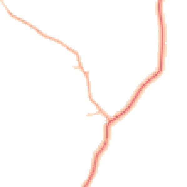 Daytime road noise heatmap for WR6 6XR