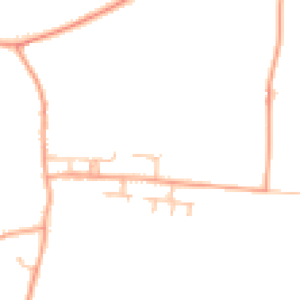 Daytime road noise heatmap for WR7 4AP